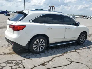 2014 Acura MDX Technology with VIN 5FRYD3H42EB007510, listed as a Copart auction lot 54881735 with 227,072 mi miles and Salvage Title. Bid and sale history available at carsss.com. Image 3.