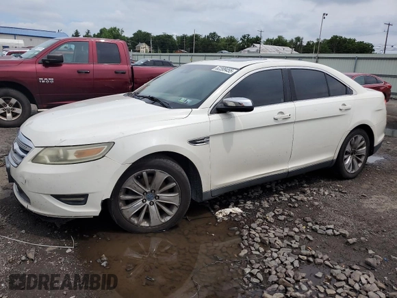 2010 Ford Taurus Limited with VIN 1FAHP2FW7AG127476, listed as a Copart auction lot 62399455 with 140,761 mi miles and Salvage title. Bid and sale history available at DreamBid. Image 1.
