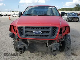 2005 Ford F-150 XL with VIN 1FTRF14W05NB33328, listed as a Copart auction lot 51165025 with 166,137 mi miles and Salvage Title. Bid and sale history available at carsss.com. Image 5.