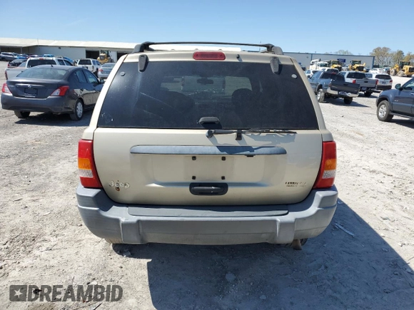 2001 Jeep Grand Cherokee Laredo с VIN 1J4GX48S11C536456, выставлен на аукционе Copart как лот 52292015 с пробегом 201 672 миль миль и Списание • Salvage title. История ставок и продаж доступна на DreamBid. Изображение 6.