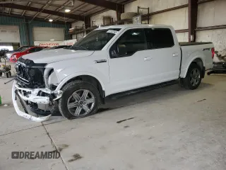 2018 Ford F-150 XL z VIN 1FTEW1EG1JFA80844, wystawiony jako Copart lot #55152565 z przebiegiem 76 610 mil mil oraz Szkoda całkowita • Salvage title. Historia ofert i sprzedaży dostępna na DreamBid. Obrazek 1.