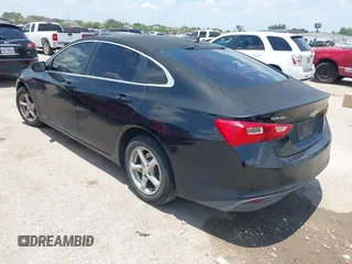 2016 Chevrolet Malibu LS with VIN 1G1ZB5ST1GF292456, listed as a IAAI auction lot 42408433 with 144,430 mi miles and . Bid and sale history available at DreamBid. Image 3.