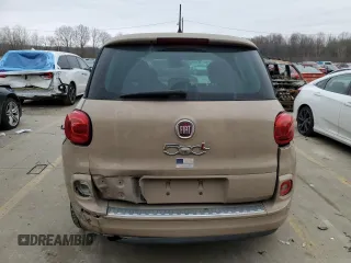 2014 FIAT 500L Lounge with VIN ZFBCFACH1EZ018158, listed as a Copart auction lot 44013195 with 113,260 mi miles and Clean Title. Bid and sale history available at DreamBid. Image 6.
