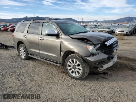 2012 Toyota Sequoia Limited with VIN 5TDJY5G15CS070653, listed as a Copart auction lot 77970984 with 146,405 mi miles and Salvage Title. Bid and sale history available at carsss.com. Image 4.