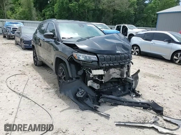 2022 Jeep Compass Latitude Lux с VIN 3C4NJDFB5NT131065, выставлен на аукционе Copart как лот 54093045 с пробегом 28 445 миль миль и Списание • Salvage title. История ставок и продаж доступна на DreamBid. Изображение 13.