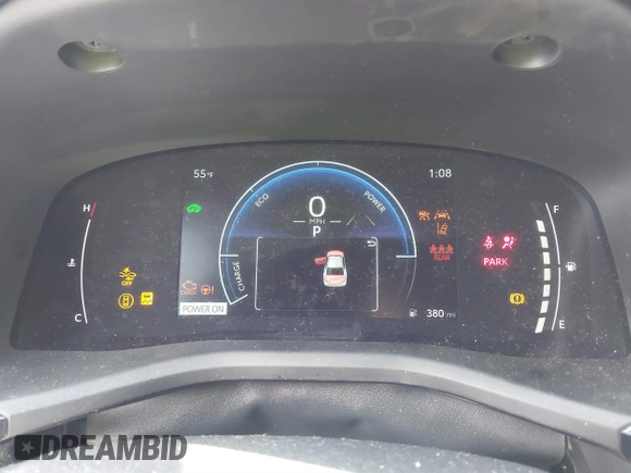 2025 Toyota Camry LE with VIN 4T1DAACK6SU029608, listed as a IAAI auction lot 41571751 with 9,030 mi miles and . Bid and sale history available at DreamBid. Image 7.