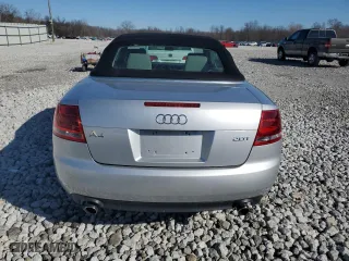2007 Audi A4 2.0T with VIN WAUAF48H87K016169, listed as a Copart auction lot 48237135 with 61,427 mi miles and Clean Title. Bid and sale history available at carsss.com. Image 6.