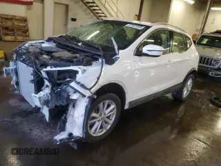 2017 Nissan Rogue SV with VIN JN1BJ1CR7HW142038, listed as a Copart auction lot 87951935 with 76,634 mi miles and Salvage title. Bid and sale history available at DreamBid. Image 1.