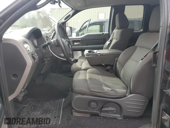 2004 Ford F-150 XLT with VIN 1FTPX14574NA88236, listed as a Copart auction lot 47227265 with 129,660 mi miles and Salvage Title. Bid and sale history available at carsss.com. Image 7.