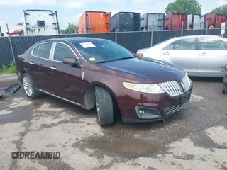 2009 Lincoln MKS with VIN 1LNHM93R69G628697, listed as a IAAI auction lot 39338358 with 125,585 mi miles and . Bid and sale history available at DreamBid. Image 1.