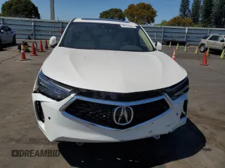 2023 Acura RDX Technology with VIN 5J8TC1H51PL004739, listed as a Copart auction lot 48769065 with 7,701 mi miles and Salvage title. Bid and sale history available at DreamBid. Image 5.