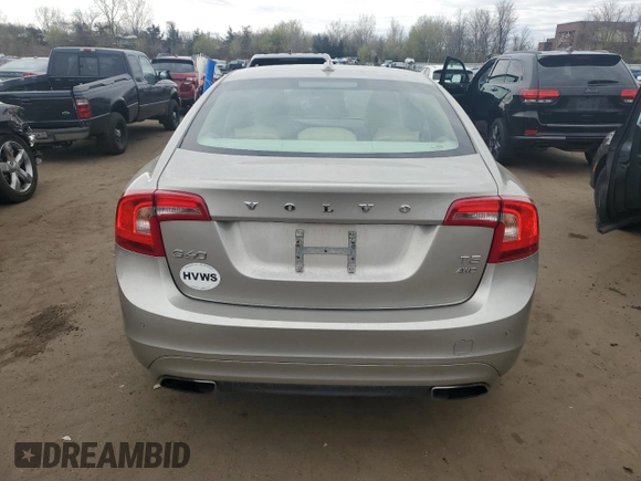 2015 Volvo S60 T5 Premier with VIN YV1612TK7F1350268, listed as a Copart auction lot 53473675 with 115,545 mi miles and Salvage Title. Bid and sale history available at carsss.com. Image 6.