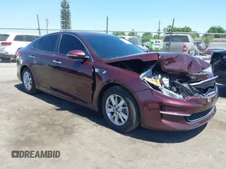 2018 Kia Optima LX with VIN 5XXGT4L3XJG248906, listed as a IAAI auction lot 42247354 with 112,905 mi miles and . Bid and sale history available at DreamBid. Image 13.