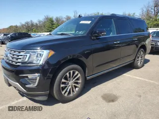 2018 Ford Expedition Max Limited z VIN 1FMJK2AT3JEA41256, wystawiony jako Copart lot #65239135 z przebiegiem 44 489 mil mil oraz Szkoda całkowita • Salvage title. Historia ofert i sprzedaży dostępna na DreamBid. Obrazek 1.