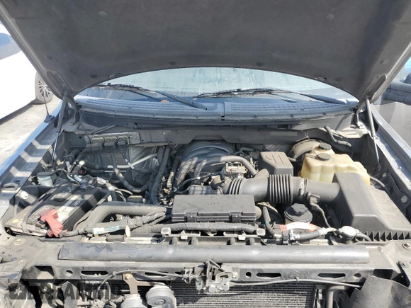 2009 Ford F-150 STX with VIN 1FTRX128X9KB12348, listed as a Copart auction lot 51002435 with 349,277 mi miles and Salvage Title. Bid and sale history available at carsss.com. Image 11.