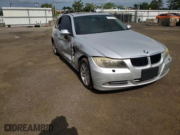 2007 BMW 3 Series 328xi with VIN WBAVC73527KP32168, listed as a Copart auction lot 63793745 with 145,786 mi miles and Salvage title. Bid and sale history available at DreamBid. Image 13.