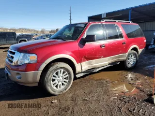 2014 Ford Expedition EL XLT with VIN 1FMJK1J51EEF29218, listed as a Copart auction lot 86275044 with 169,661 mi miles and Salvage Title. Bid and sale history available at carsss.com. Image 1.