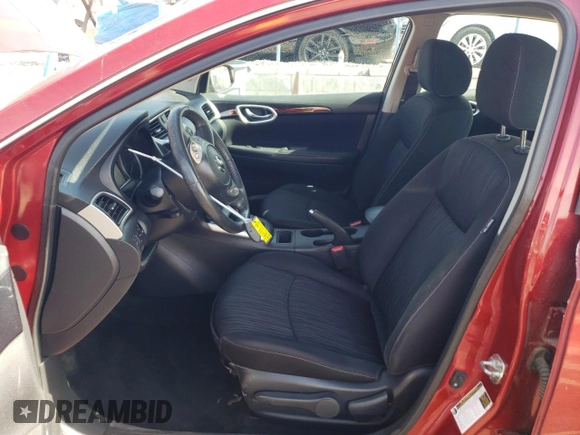 2019 Nissan Sentra S with VIN 3N1AB7AP2KY407784, listed as a Copart auction lot 46526705 with 76,463 mi miles and Salvage title. Bid and sale history available at DreamBid. Image 7.