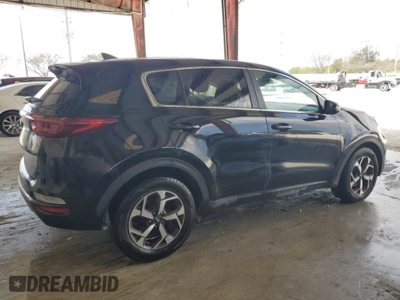 2020 Kia Sportage LX with VIN KNDPM3AC9L7684717, listed as a Copart auction lot 52885165 with 66,742 mi miles and Non Repairable. Bid and sale history available at carsss.com. Image 3.