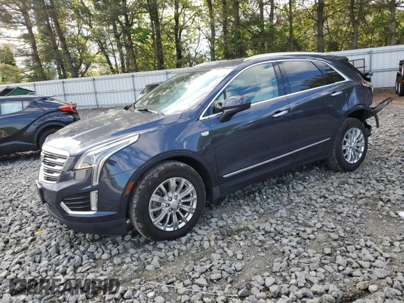 2019 Cadillac XT5 AWD with VIN 1GYKNBRS7KZ109588, listed as a Copart auction lot 56352135 with 66,873 mi miles and Salvage title. Bid and sale history available at DreamBid. Image 1.