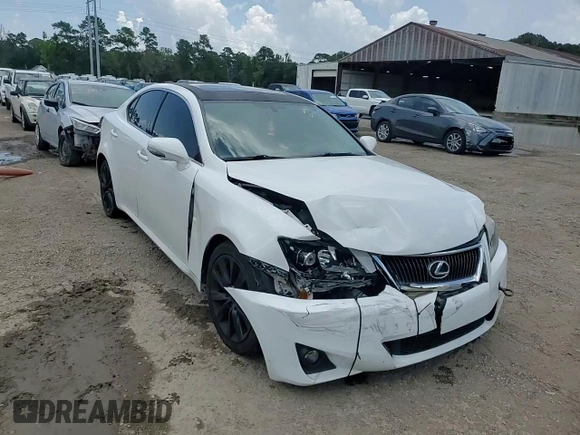 2011 Lexus IS 250 with VIN JTHBF5C20B5136540, listed as a Copart auction lot 63592465 with 141,137 mi miles and Salvage title. Bid and sale history available at DreamBid. Image 13.