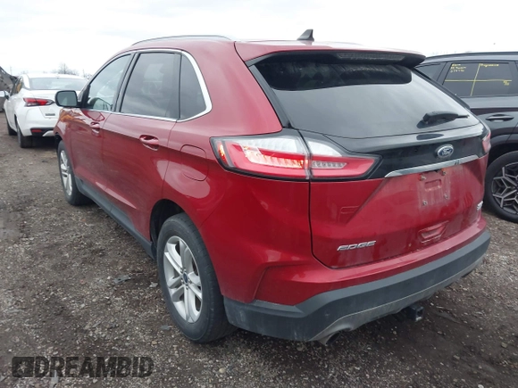 2020 Ford Edge SEL with VIN 2FMPK4J93LBB53757, listed as a IAAI auction lot 40881471 with 69,546 mi miles and . Bid and sale history available at DreamBid. Image 3.