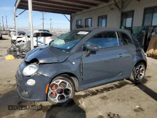 2016 FIAT 500 Sport z VIN 3C3CFFBR0GT155420, wystawiony jako Copart lot #87501155 z przebiegiem 130 665 mil mil oraz Szkoda całkowita • Salvage title. Historia ofert i sprzedaży dostępna na DreamBid. Obrazek 1.