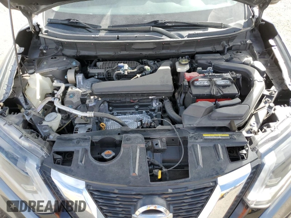 2017 Nissan Rogue SV with VIN KNMAT2MT6HP513056, listed as a Copart auction lot 47505305 with 80,788 mi miles and Salvage title. Bid and sale history available at DreamBid. Image 14.