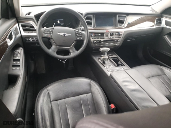 2018 Genesis G80 3.8L with VIN KMHGN4JE2JU223020, listed as a Copart auction lot 36755974 with 132,785 mi miles. Bid and sale history available at carsss.com. Image 8.