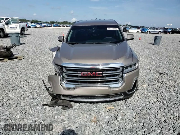 2023 GMC Acadia SLE with VIN 1GKKNKL4XPZ193191, listed as a Copart auction lot 58770835 with 34,832 mi miles and Salvage title. Bid and sale history available at DreamBid. Image 15.
