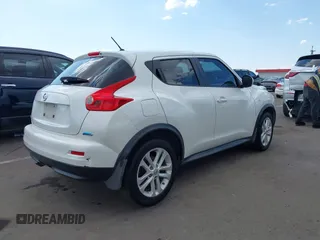 2013 Nissan Juke SV with VIN JN8AF5MR4DT202115, listed as a IAAI auction lot 42437467 with 145,420 mi miles and . Bid and sale history available at DreamBid. Image 4.