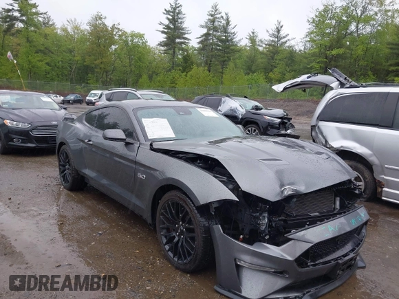2022 Ford Mustang GT with VIN 1FA6P8CF1N5108602, listed as a IAAI auction lot 39889660 with 21,711 mi miles and . Bid and sale history available at DreamBid. Image 1.