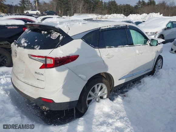 2021 Acura RDX with VIN 5J8TC2H36ML021309, listed as a IAAI auction lot 41521577 with NaN miles. Bid and sale history available at carsss.com. Image 4.