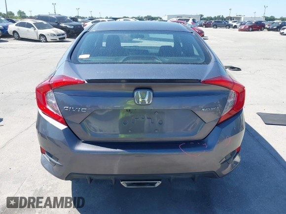 2019 Honda Civic Sport with VIN 19XFC2F89KE019683, listed as a IAAI auction lot 42055871 with 107,941 mi miles and . Bid and sale history available at DreamBid. Image 17.