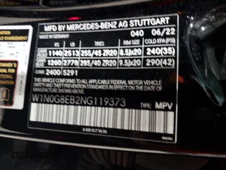 2022 Mercedes-Benz GLC 300 z VIN W1N0G8EB2NG119373, wystawiony jako Copart lot #57245685 z przebiegiem 34 870 mil mil oraz Szkoda całkowita • Salvage title. Historia ofert i sprzedaży dostępna na DreamBid. Obrazek 13.