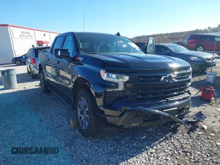 2023 Chevrolet Silverado 1500 RST with VIN 2GCUDEED6P1128904, listed as a IAAI auction lot 40928680 with 39,865 mi miles. Bid and sale history available at carsss.com. Image 1.
