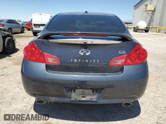 2007 Infiniti G35 Sedan Journey with VIN JNKBV61E07M719046, listed as a Copart auction lot 54514225 with 169,770 mi miles and Clean Title. Bid and sale history available at carsss.com. Image 6.