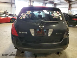 2004 Nissan Murano SL with VIN JN8AZ08W34W328829, listed as a Copart auction lot 42036235 with 141,268 mi miles and Salvage Title. Bid and sale history available at carsss.com. Image 6.