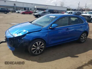 2018 Hyundai Elantra GT with VIN KMHH35LE2JU068031, listed as a Copart auction lot 53514385 with 97,551 mi miles and Clean Title. Bid and sale history available at carsss.com. Image 1.