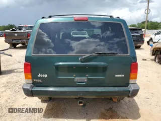 2001 Jeep Cherokee Sport with VIN 1J4FT48SX1L590135, listed as a Copart auction lot 53502945 with 362,941 mi miles and Non Repairable. Bid and sale history available at carsss.com. Image 6.