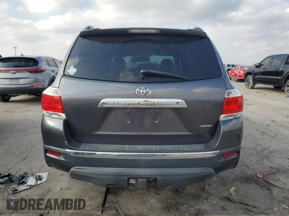 2012 Toyota Highlander Limited with VIN 5TDDK3EH2CS118810, listed as a Copart auction lot 44553695 with 146,314 mi miles and Clean Title. Bid and sale history available at carsss.com. Image 6.