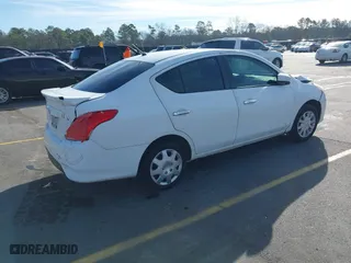 2019 Nissan Versa Sedan SV with VIN 3N1CN7AP7KL859582, listed as a IAAI auction lot 41584709 with 181,138 mi miles. Bid and sale history available at carsss.com. Image 4.