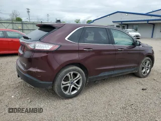 2017 Ford Edge Titanium z VIN 2FMPK4K82HBC48078, wystawiony jako Copart lot #56967175 z przebiegiem 54 258 mil mil oraz Szkoda całkowita • Salvage title. Historia ofert i sprzedaży dostępna na DreamBid. Obrazek 3.