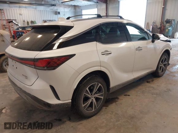 2024 Lexus RX with VIN 2T2BAMCA8RC087422, listed as a IAAI auction lot 41570920 with 7,710 mi miles. Bid and sale history available at carsss.com. Image 4.