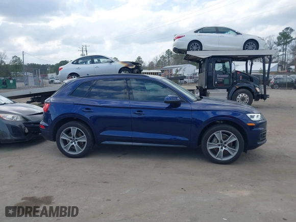 2020 Audi Q5 Premium Plus with VIN WA1BNAFY2L2011761, listed as a IAAI auction lot 41838718 with 63,150 mi miles. Bid and sale history available at carsss.com. Image 13.