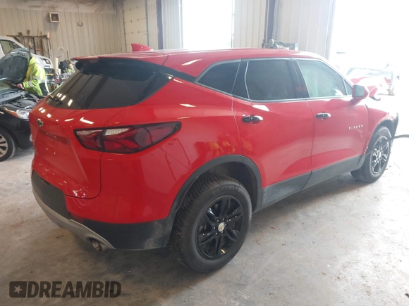 2020 Chevrolet Blazer LT with VIN 3GNKBCRS4LS669773, listed as a IAAI auction lot 42270003 with Not provided miles and . Bid and sale history available at DreamBid. Image 4.