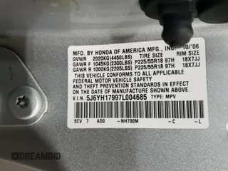 2007 Honda Element with VIN 5J6YH17997L004685, listed as a Copart auction lot 86116224 with 165,535 mi miles and Salvage Title. Bid and sale history available at DreamBid. Image 13.