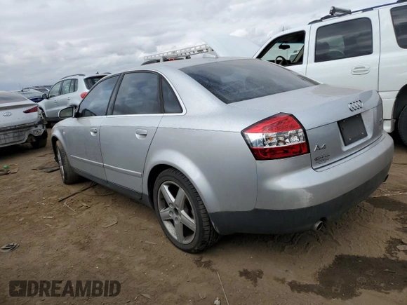 2004 Audi A4 3.0L with VIN WAULT68E04A068464, listed as a Copart auction lot 78646214 with 192,368 mi miles and Clean Title. Bid and sale history available at carsss.com. Image 2.