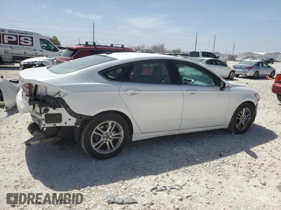 2018 Ford Fusion SE with VIN 3FA6P0H70JR194916, listed as a Copart auction lot 49591425 with 93,826 mi miles and Salvage Title. Bid and sale history available at carsss.com. Image 3.
