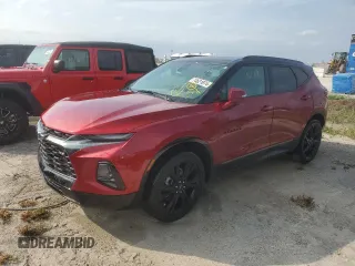 2022 Chevrolet Blazer RS with VIN 3GNKBERS7NS136492, listed as a Copart auction lot 74621974 with Not provided miles and Non repairable. Bid and sale history available at DreamBid. Image 1.